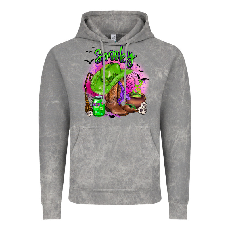 Spooky Cowgirl  Halloween Vintage Hoodie by AdoDesignShop | Teevron