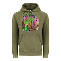Vintage Olive spooky cowgirl  halloween Vintage Hoodie - AdoDesignShop