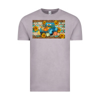 Vintage Zinc Fall truck sunflowers Vintage Tee - Artiststas