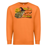 Carrot Trick Or Treat With Frog Premium Sweatshirt - LillyAllenDesigns