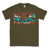 Army Green hearts mama license plate Classic Tee - Artiststas