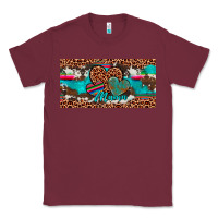 Burgundy hearts mama license plate Classic Tee - Artiststas
