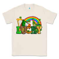 Natural lucky with st patricks elements Classic Tee - AdoDesignShop