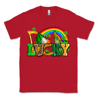 Red lucky with st patricks elements Classic Tee - AdoDesignShop