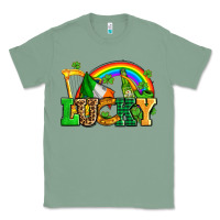 Sage lucky with st patricks elements Classic Tee - AdoDesignShop