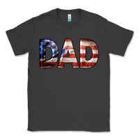 Smoke American Flag Dad 4th of July Classic Tee - LillyAllenDesigns