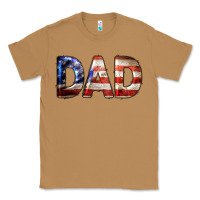 Toasted Coconut American Flag Dad 4th of July Classic Tee - LillyAllenDesigns