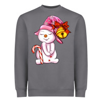 Storm winter pink snowman Heavyweight Sweatshirt - AdoDesignShop