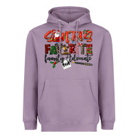 Lavender santa's favorite family advocate Heavyweight Hoodie - LillyAllenDesigns
