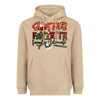 Mushroom santa's favorite family advocate Heavyweight Hoodie - LillyAllenDesigns
