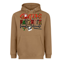 Toasted Coconut santa's favorite family advocate Heavyweight Hoodie - LillyAllenDesigns
