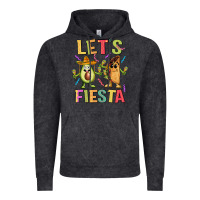 Vintage Black let's fiesta taco Vintage Hoodie - JahusDesignShop