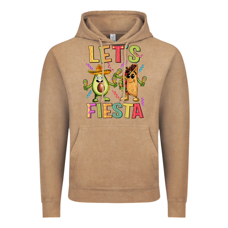 Let's Fiesta Taco Vintage Hoodie by JahusDesignShop | Teevron