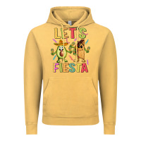 Vintage Mustard let's fiesta taco Vintage Hoodie - JahusDesignShop