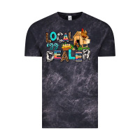 Cloud Black Local egg dealer Vintage Tee - AdoDesignShop