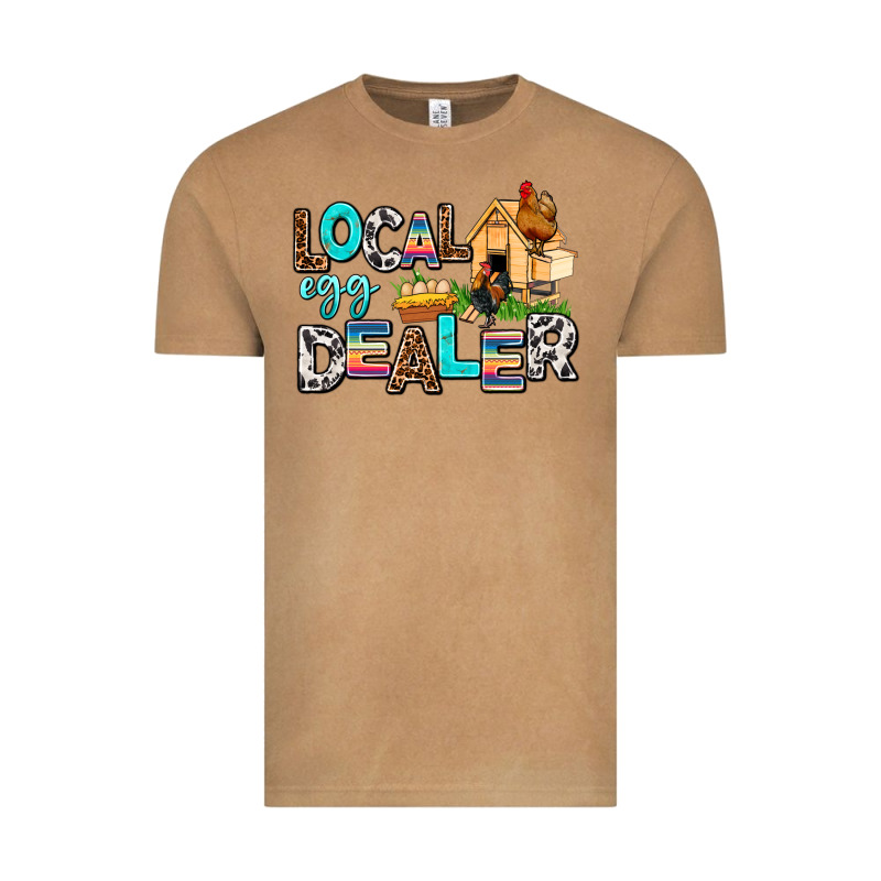 Local Egg Dealer Vintage Tee by AdoDesignShop | Teevron