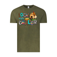 Vintage Olive Local egg dealer Vintage Tee - AdoDesignShop