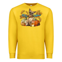 Lemon Hello Autumn With Chihuahua Dog Premium Sweatshirt - LillyAllenDesigns