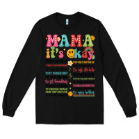 Black mama its okay Long Sleeve Tee - JahusDesignShop