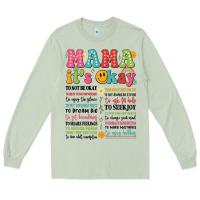Matcha mama its okay Long Sleeve Tee - JahusDesignShop