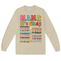 Mushroom mama its okay Long Sleeve Tee - JahusDesignShop