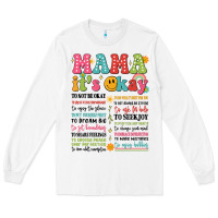White mama its okay Long Sleeve Tee - JahusDesignShop