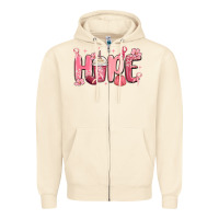 Sandshell breast cancer awareness hope Zipper Hoodie - MaliasSmallBusiness