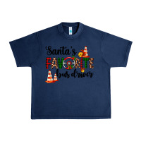 Navy santa's favorite bus driver Urban Heavy Tee - AdoDesignShop