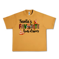 Peanut Butter santa's favorite bus driver Urban Heavy Tee - AdoDesignShop