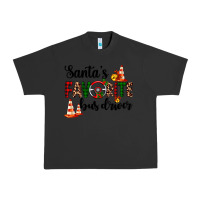 Pigment Black santa's favorite bus driver Urban Heavy Tee - AdoDesignShop
