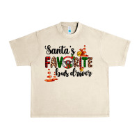 Sandshell santa's favorite bus driver Urban Heavy Tee - AdoDesignShop