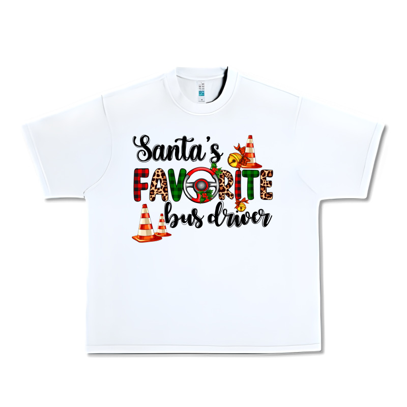 Santa's Favorite Bus Driver Urban Heavy Tee by AdoDesignShop | Teevron