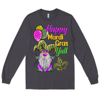 Smoke happy mardi gras y'all Long Sleeve Tee - BarkalooDesign