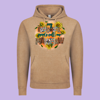 My Favorite People Call Me Mawmaw Vintage Hoodie Designed By Adodesignshop