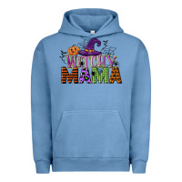 Pigment Pebble Blue witchy mama Urban Hoodie - CowGirlArtShop