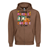 Chestnut making memories one campsite at a time Zipper Hoodie - MaliasSmallBusiness