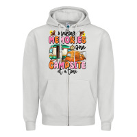 Dove Grey making memories one campsite at a time Zipper Hoodie - MaliasSmallBusiness