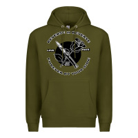 Army Green Reverse ın Reverse Love Hate Forever By Your Sıde Premium Hoodie - Bettercallsaul