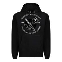 Black Reverse ın Reverse Love Hate Forever By Your Sıde Premium Hoodie - Bettercallsaul