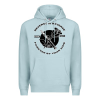 Blue Mist Reverse ın Reverse Love Hate Forever By Your Sıde Premium Hoodie - Bettercallsaul