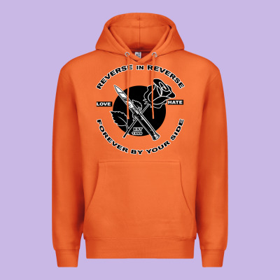 Reverse ın Reverse Love Hate Forever By Your Sıde Premium Hoodie Designed By Bettercallsaul