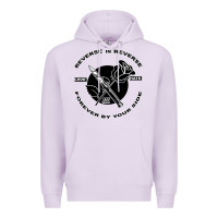 Lilac Reverse ın Reverse Love Hate Forever By Your Sıde Premium Hoodie - Bettercallsaul