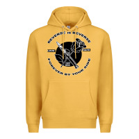 Mustard Reverse ın Reverse Love Hate Forever By Your Sıde Premium Hoodie - Bettercallsaul