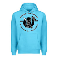 Ocean Blue Reverse ın Reverse Love Hate Forever By Your Sıde Premium Hoodie - Bettercallsaul