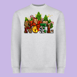 Western Noel Christmas Gifts Heavyweight Sweatshirt Designed By Adodesignshop