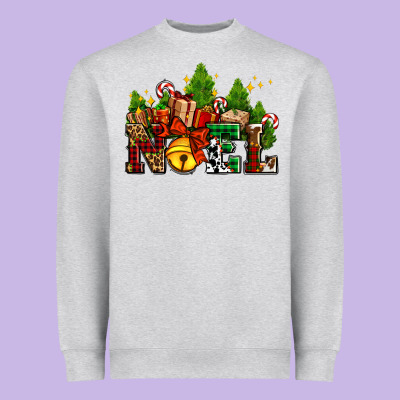 Western Noel Christmas Gifts Heavyweight Sweatshirt Designed By Adodesignshop