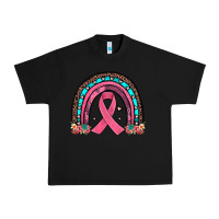 Black ribbon rainbow Urban Heavy Tee - JahusDesignShop