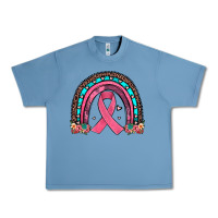 Pebble Blue ribbon rainbow Urban Heavy Tee - JahusDesignShop