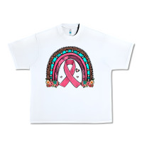 White ribbon rainbow Urban Heavy Tee - JahusDesignShop