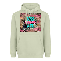 Matcha boss mom wife Heavyweight Hoodie - LillyAllenDesigns